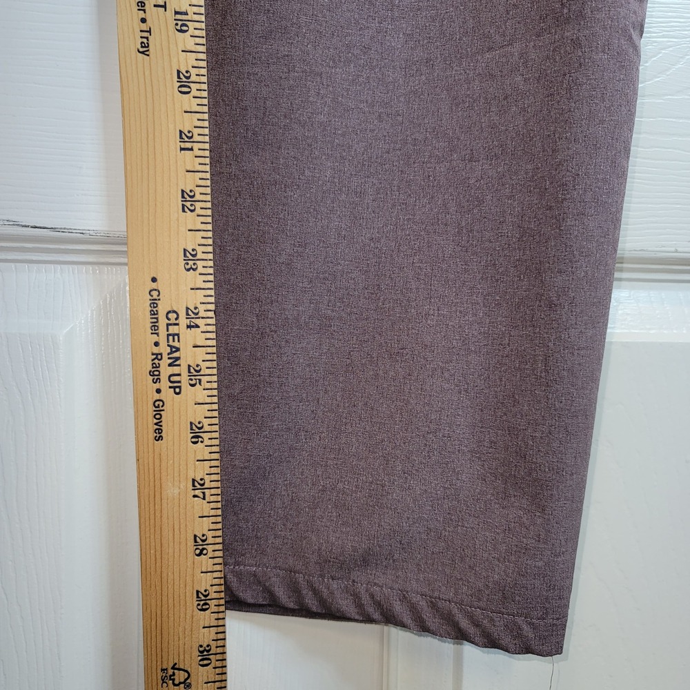 Eddie Bauer Hiking Pants Pull-On Womens Sz XL Pink Purple Lightweight Pockets - Picture 10 of 10